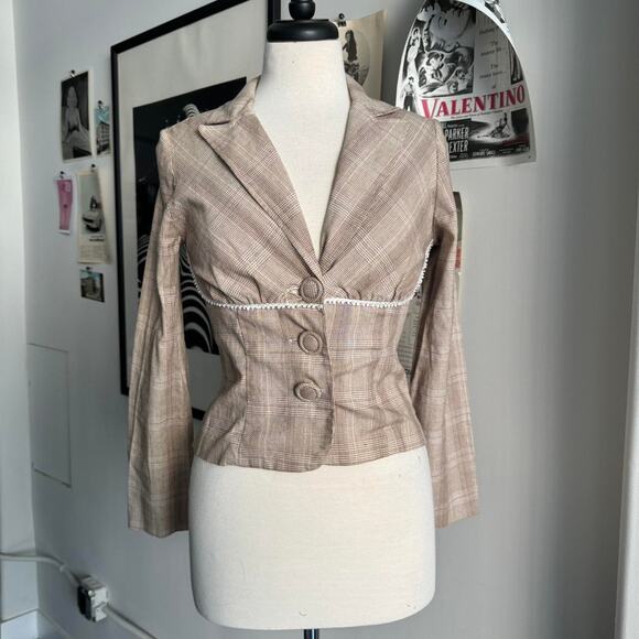 Y2k xoxo blazer jacket - Picture 1 of 5